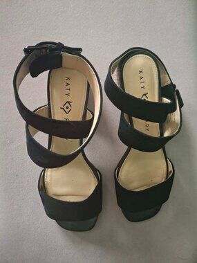 Katy Perry Colorful Heeled Sandals sz 9.5